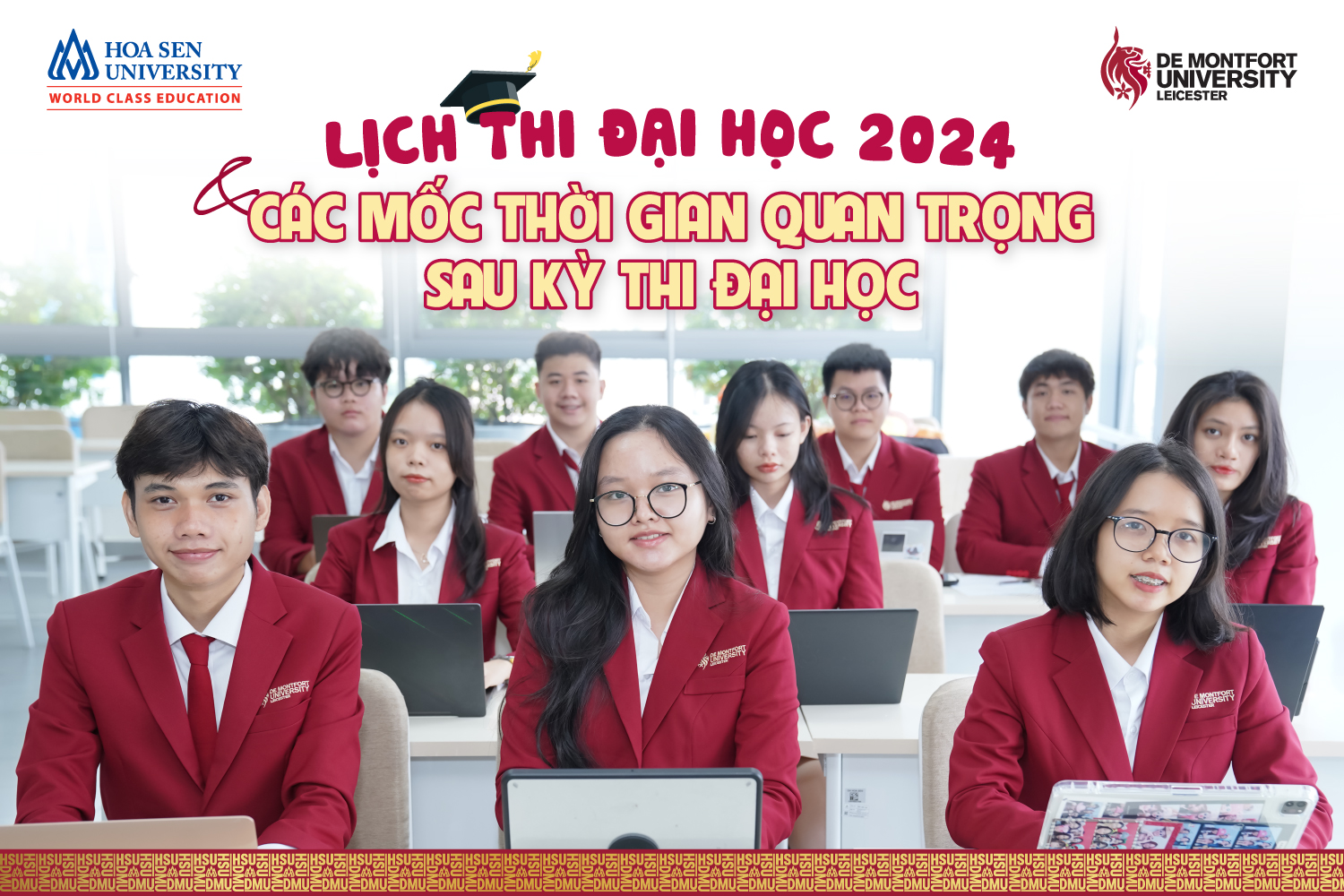 DMU Nhắc Bạn Lịch Thi Đại Học 2024 Và Những Mốc Thời Gian Quan Trọng Sau kỳ Thi Đại Học