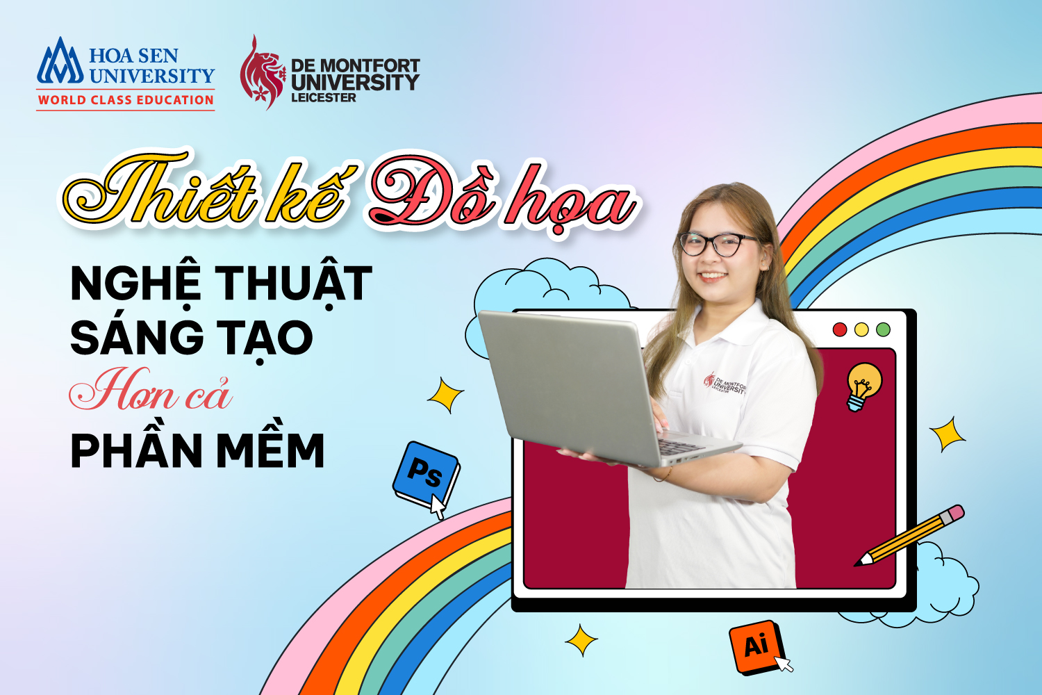 Top 5 Trường Đại Học Đào Tạo Ngành Thiết Kế Đồ Họa Uy Tín