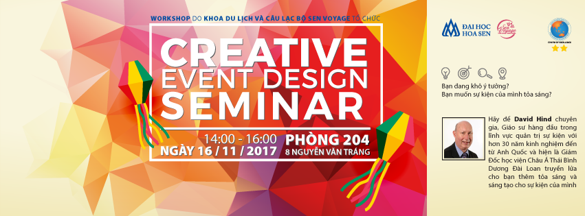 Hội thảo v?" Sáng tạo ý tưởng cho s?kiện - Creative Event Design"