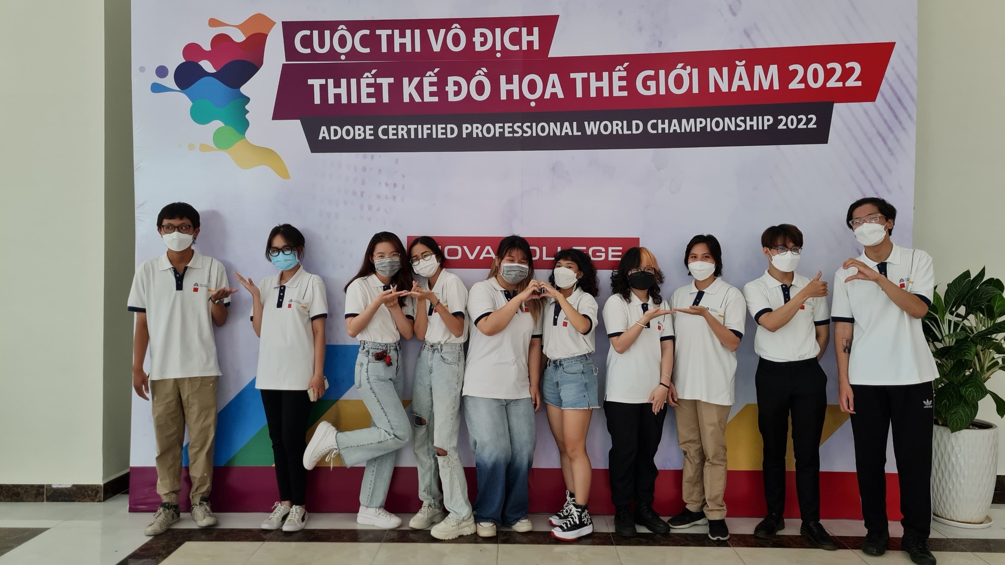 Sinh viên thiết kế đồ họa tại đại học Hoa Sen tích cực tham gia các cuộc thi nhằm nâng cao trình độ thiết kế của mình