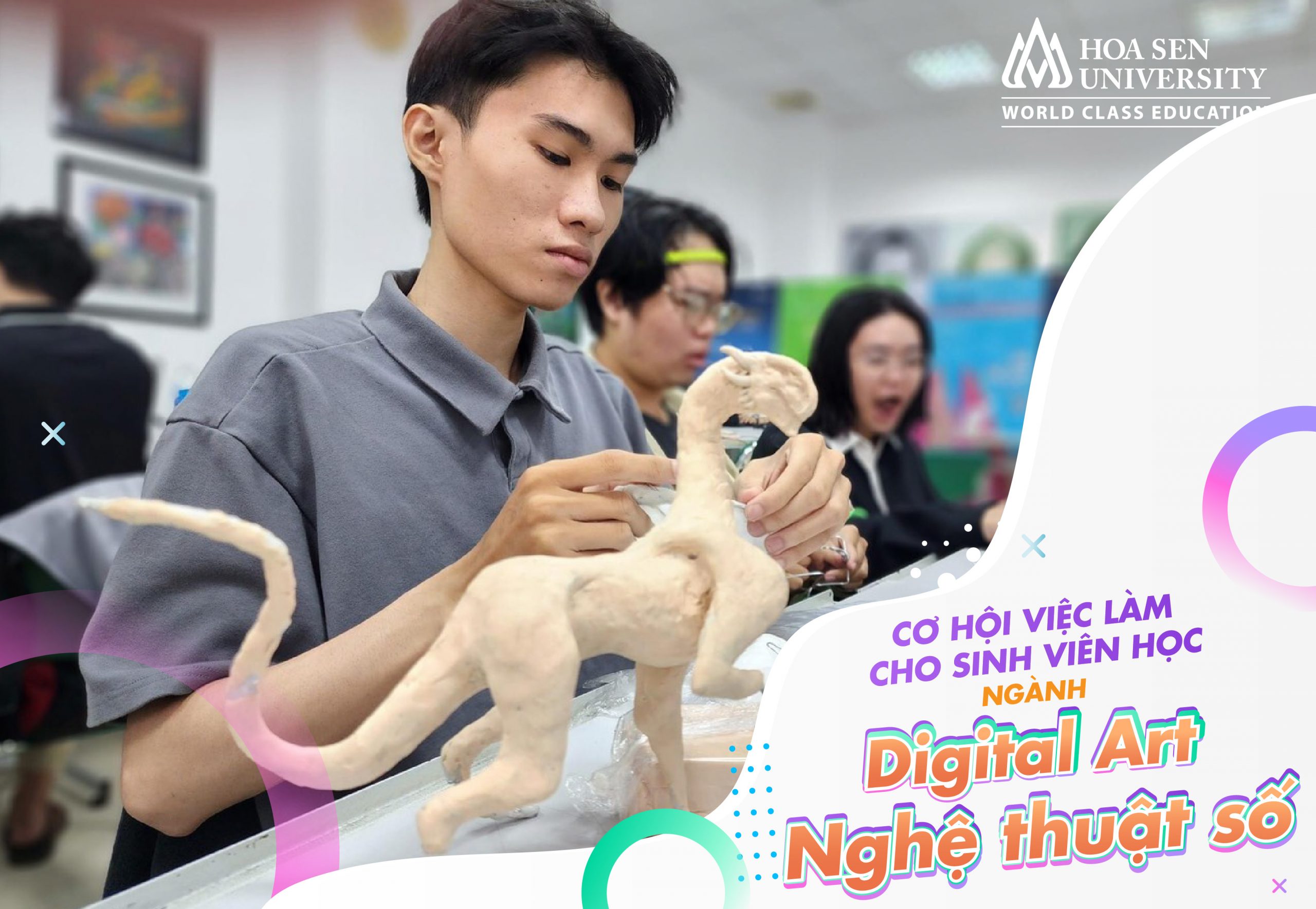 Ngành Nghệ thuật số trở thành ngành học ‘’hot trend’’ của giới trẻ