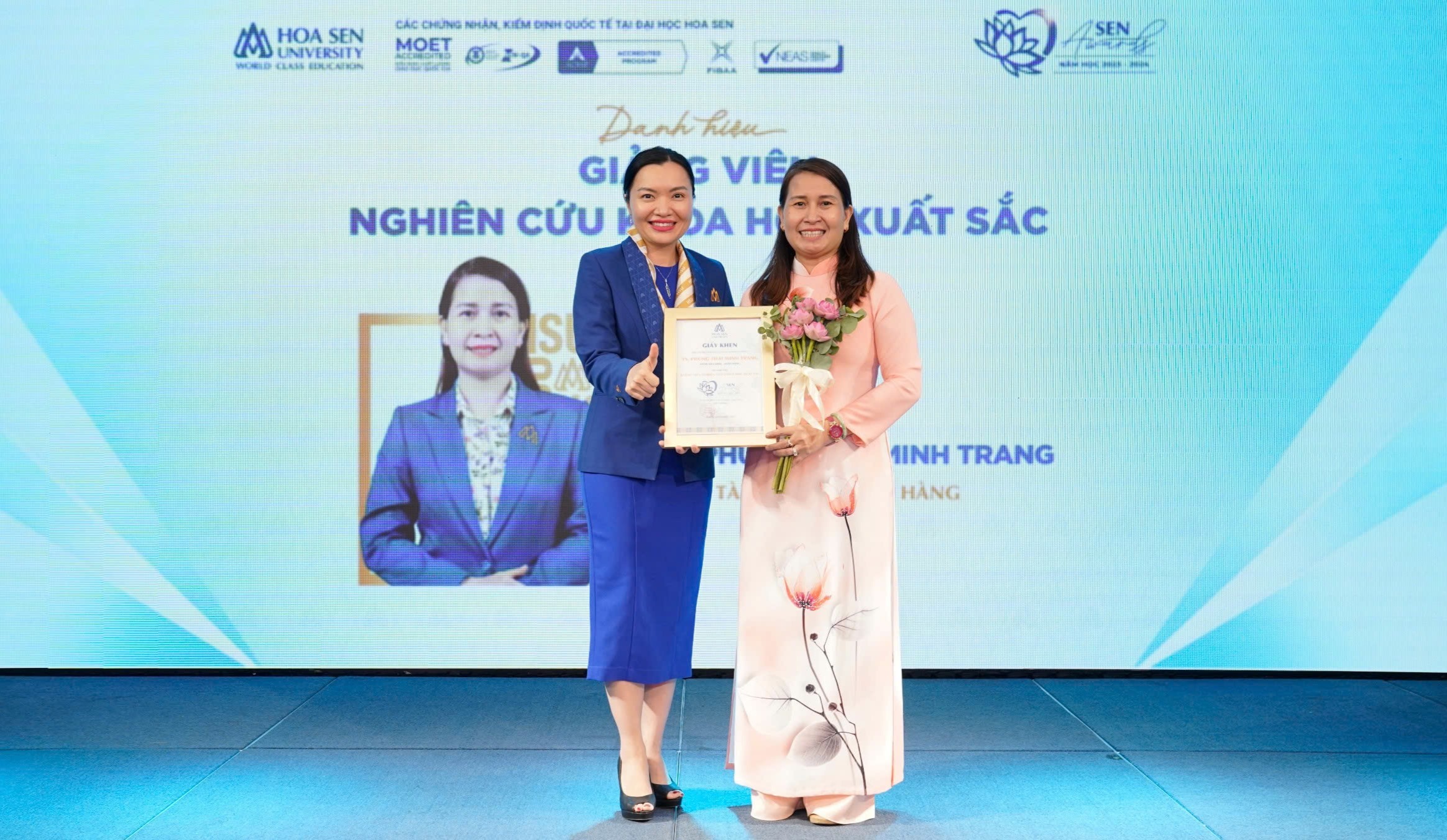 Giảng viên Nghiên cứu Khoa học xuất sắc 